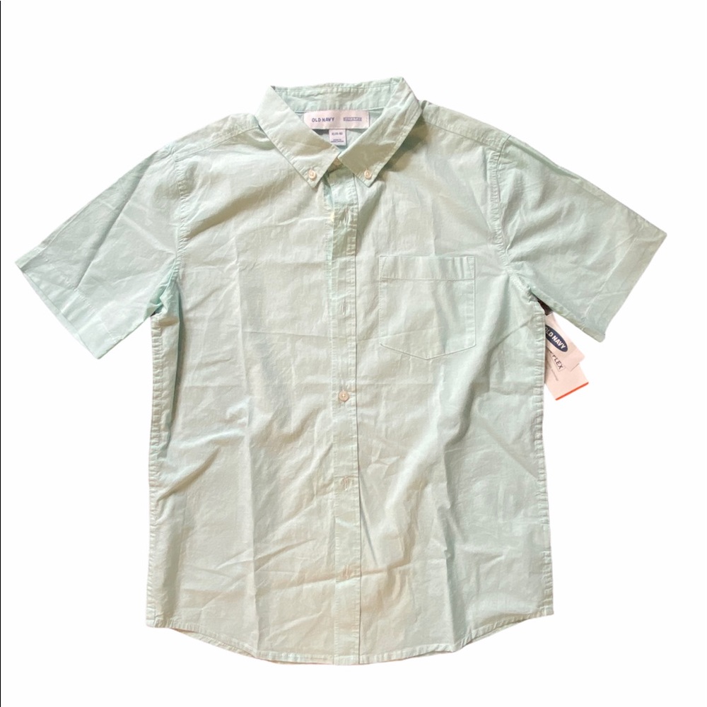 NWT Botton down short sleeves